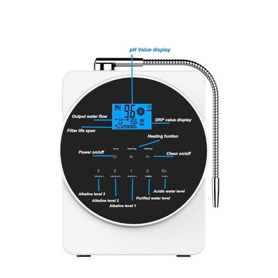 Connect To Kangen New Flat Water Tap Water Purifier Ionizer Alkaline Machine 11