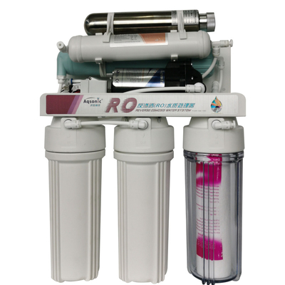 Hotel Household Reverse Osmosis Water Purifier with UV Filter and Clear 10 Inch Standard Universal Filter Housing Alkaline Water Purifir