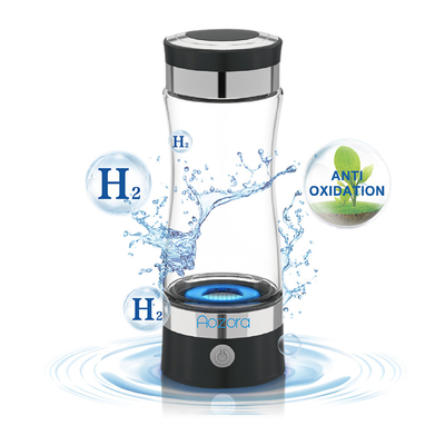 High Quality 300ml Hotel Food Grade Alkaline Material 1400 PPB Rich Hydrogen Water Machine Mug for Home and Travel